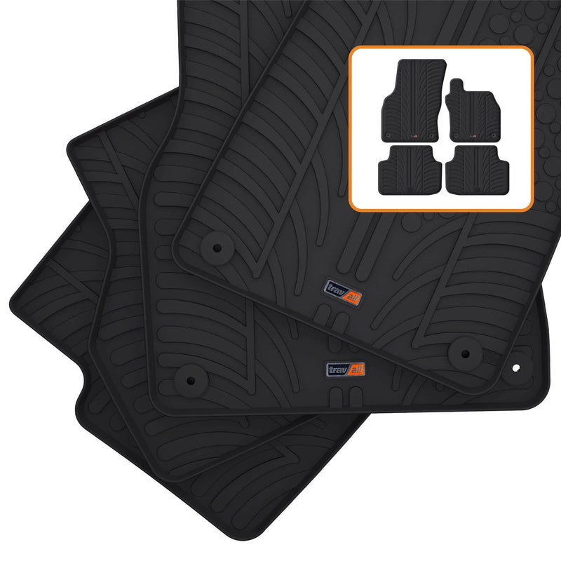 Skoda Octavia Rubber Car Mats (2017-2020)